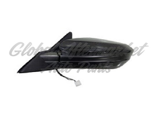 DOOR MIRROR LH POWER PTM HTD W/BLIND SPOT