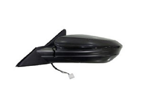 DOOR MIRROR LH POWER PTM HTD W/BLIND SPOT