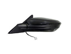 DOOR MIRROR LH POWER PTM HTD W/BLIND SPOT