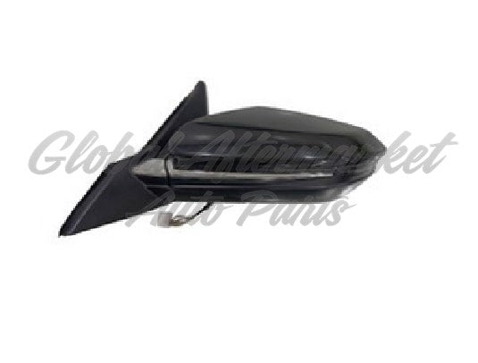 DOOR MIRROR LH POWER PTM HTD W/BLIND SPOT/SIGNAL