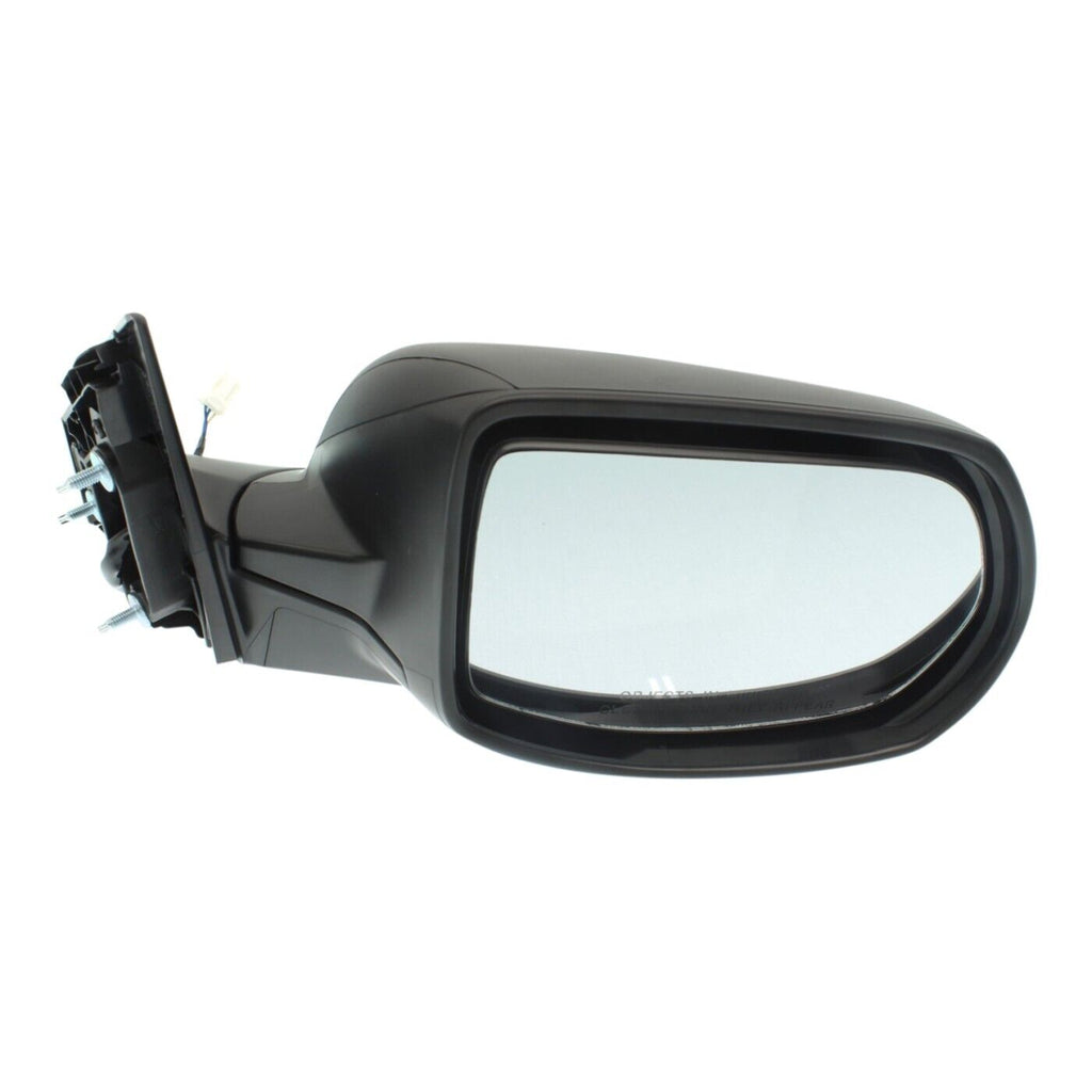 DOOR MIRROR RH POWER TEXTURED CONVEX GLASS W/O SIGNAL/HEAT