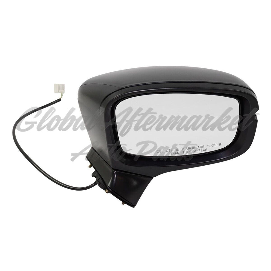 DOOR MIRROR RH POWER TEXTURED W/O SIGNAL MANUAL FOLD