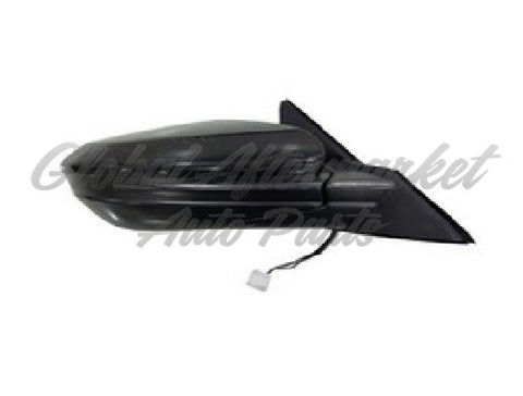 DOOR MIRROR RH PTM HTD W/BLIND SPOT
