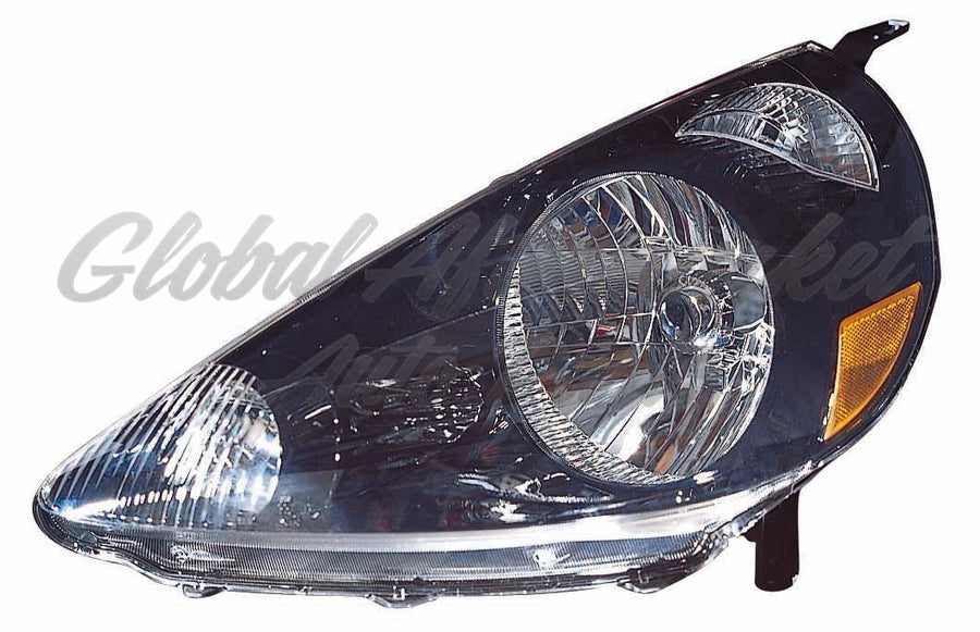 HEAD LAMP LH BLACK HQ