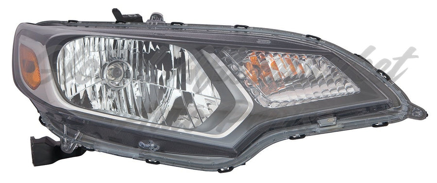 HEAD LAMP LH HALOGEN CAPA