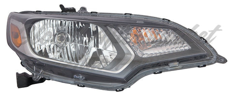 HEAD LAMP LH HALOGEN