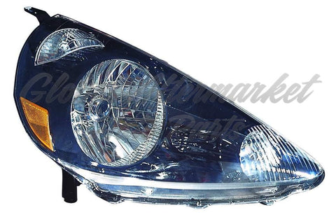 HEAD LAMP RH BLACK CAPA