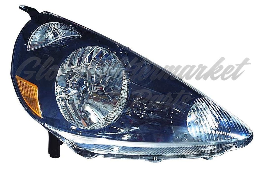 HEAD LAMP RH BLACK CAPA