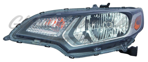 HEAD LAMP RH HALOGEN CAPA