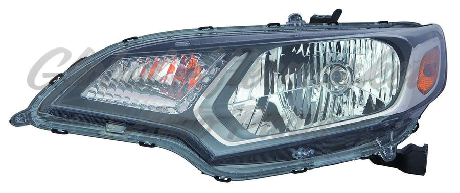 HEAD LAMP RH HALOGEN CAPA