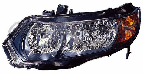 HEAD LAMP LH BLACK HOUSING HQ