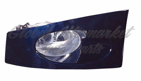 FOG LAMP FR LH BLACK CODE B92P W/BLACK PAINTED BEZEL