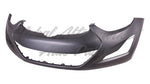 BUMPER FR PRIMED USA BUILT W/O TOW HOOK HOLE — photo 1