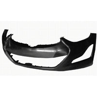 BUMPER FR PRIMED KOREA BUILT W/TOW HOOK HOLE
