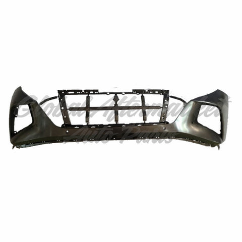 BUMPER FR UPPER PRIMED W/ 6 PARK ASSIST SENSOR HOLES USA BUILT LTD MODELS