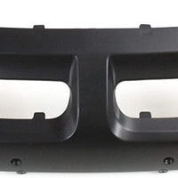 BUMPER LOWER FR TEXTURED BLACK CAPA