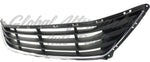 GRILLE LOWER KOREA BUILT BLACK W/CHROME SURROUND MODLING — photo 2