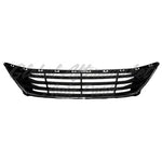 GRILLE LOWER KOREA BUILT BLACK W/CHROME SURROUND MODLING — photo 1