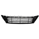 GRILLE LOWER KOREA BUILT BLACK W/THREE CHROME BARS — photo 1