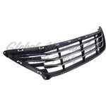 GRILLE LOWER KOREA BUILT BLACK W/THREE CHROME BARS — photo 3