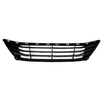 GRILLE LOWER KOREA BUILT BLACK W/THREE CHROME BARS