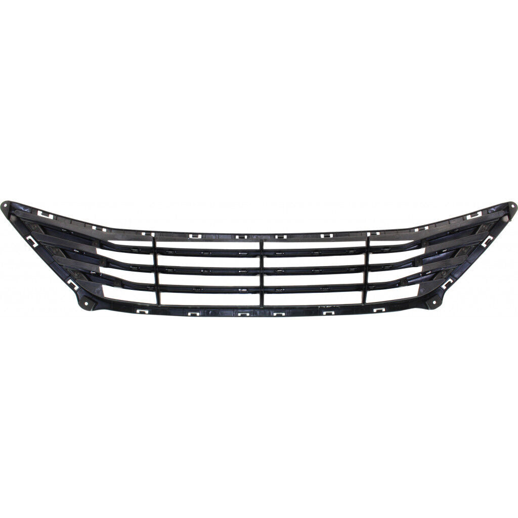 GRILLE LOWER BLACK W/SMOKE CHROME BAR TRIM USA BUILT MODEL