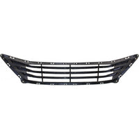 GRILLE LOWER BLACK W/SMOKE CHROME BAR TRIM USA BUILT MODEL