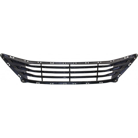 GRILLE LOWER BLACK W/SMOKE CHROME BAR TRIM USA BUILT MODEL