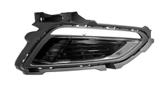 DAYTIME RUNNING LAMP BEZEL LH BLACK W/CHROME