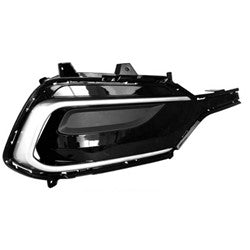 GRILLE LOWER FR RH PTD BLACK/SILVER W/HOLE INSERT SPORT