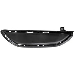 GRILLE LOWER RH RAW GLOSSY BLACK