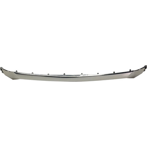BUMPER MOULDING FR CENTER (ABOVE GRILLE) SATIN CHROME FINISH
