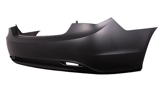BUMPER RR PRIMED SINGLE EXHAUST