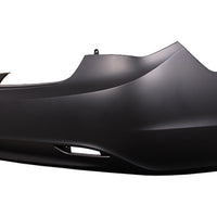 BUMPER RR PRIMED SINGLE EXHUAST CAPA