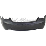 BUMPER RR PRIMED DOUBLE EXHAUST — photo 2