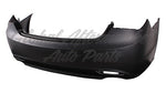 BUMPER RR PRIMED DOUBLE EXHUAST CAPA — photo 1