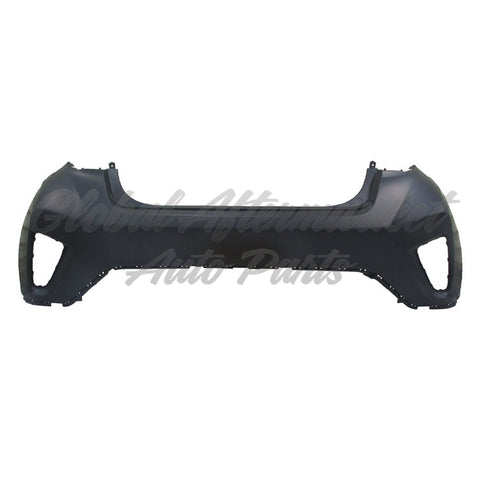 BUMPER RR PRIMED W/O PARK ASSIST SENSOR