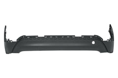 BUMPER LOWER RR TEXTURED BLACK W/O BLIND SPOT DETECTION CAPA