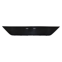 BUMPER MOULDING RR (LICENSE POCKET) MATTE BLACK EXCLUDE SE/ PREFERRED MODELS