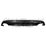 VALANCE RR DARK GRAY W/CHROME TRIM — photo 1
