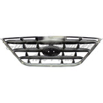 GRILLE SDN BLACK W/FOG LAMP HOLE TYPE — photo 5