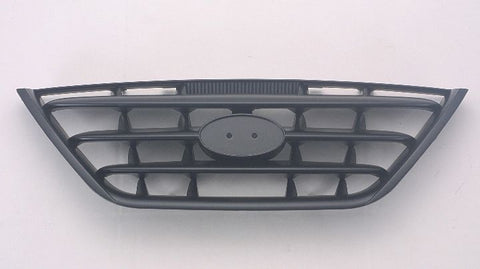 GRILLE SDN BLACK W/FOG LAMP HOLE TYPE