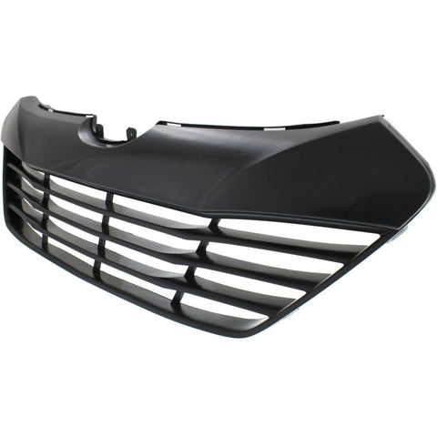 GRILLE BLACK GLS FOR USE W/O CHROME MOULDING