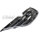 GRILLE MATTE BLACK W/CHROME MLDG EXCLUDE HYB — photo 3