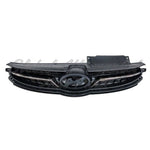 GRILLE KOREA BUILT MATTE-DARK GRAY W/CHROME MLDG LTD MODEL — photo 1