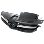 GRILLE KOREA BUILT MATTE-DARK GRAY W/CHROME MLDG LTD MODEL — photo 2