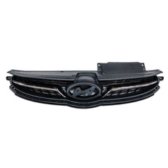 GRILLE KOREA BUILT MATTE-DARK GRAY W/CHROME MLDG LTD MODEL