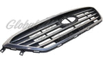 GRILLE W/CHROME FRAME 4 BARS PTD SILVER GRAY W/O SPORT PKG/AUTO CRUISE — photo 3