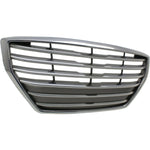 GRILLE CHROME SILVER/SATIN W/O ADAPTIVE CRUISE — photo 2