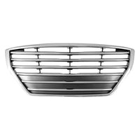 GRILLE CHROME SILVER/SATIN W/O ADAPTIVE CRUISE